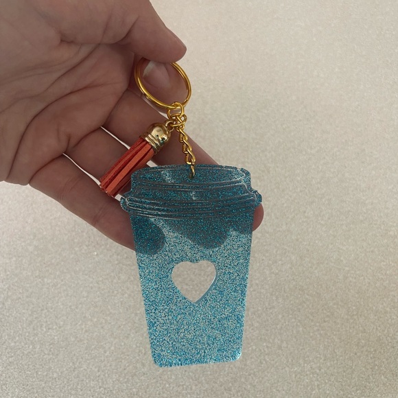 **SPECIAL DEAL** Handmade Coffee Cup Keychain - Please read description - Picture 2 of 3